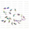 Factory direct sales of high-quality imitation Austrian diamond multi-faceted horse eye AB color jewelry diamond Meiya details Picture